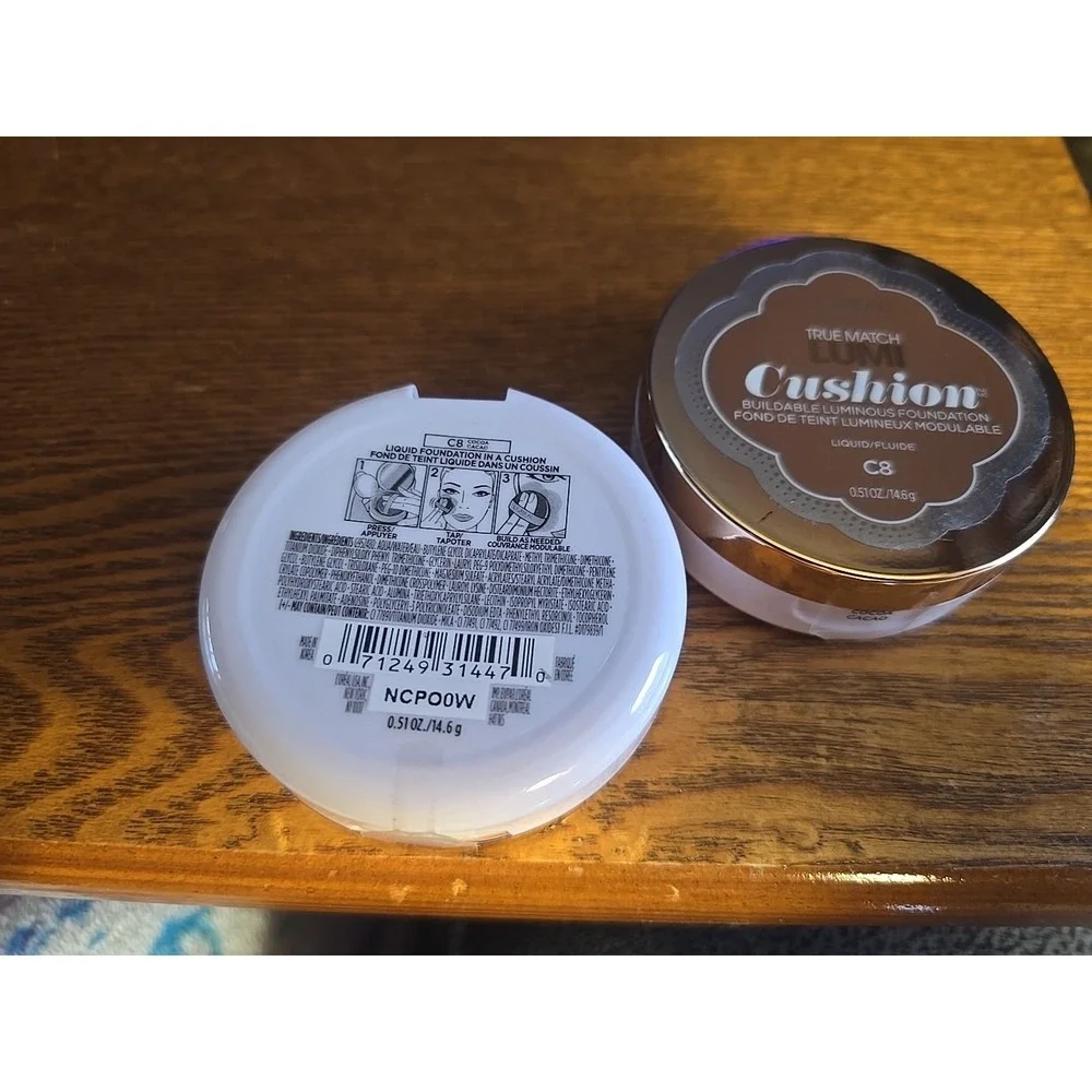 2-L'Oréal True Match Dream Lumi Cushion Buildable luminous Foundation women #C8